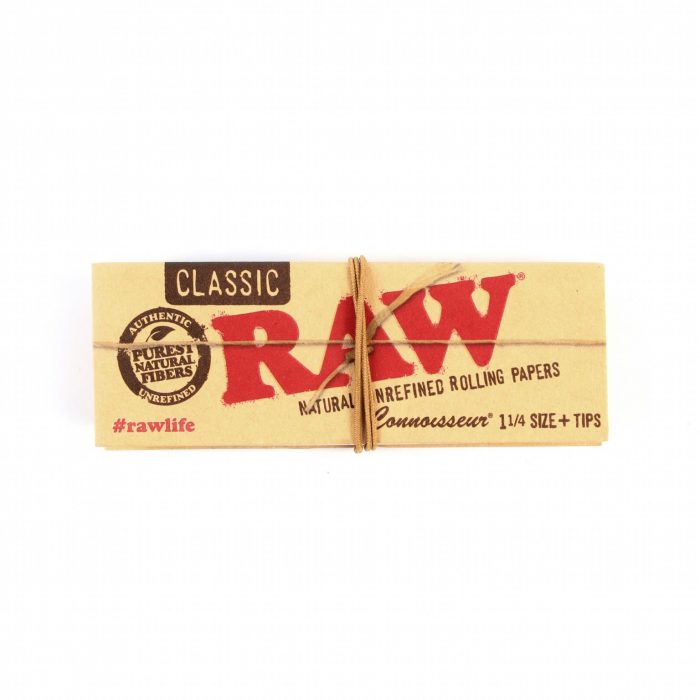 RAW Classic Connoisseur 1 1/4 & Tips กัญชา ซื้อขายกัญชา ซื้อกัญชา ขายกัญชา ดอกกัญชา กัญชาใกล้ฉัน weed cannabis